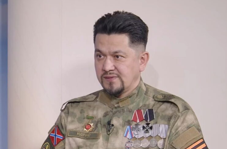 Игорь Арчимаев. Кадр съемки РТС