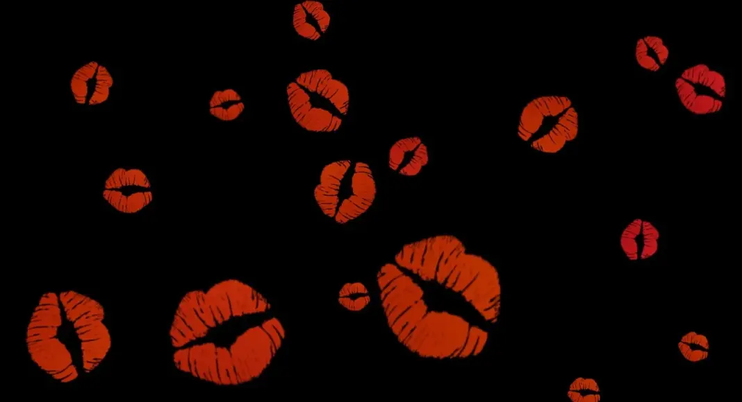 поцелуй, любовь