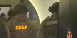 СОБР. Кадр съемки МВД