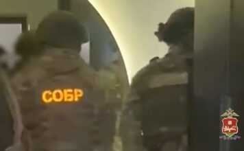 СОБР. Кадр съемки МВД