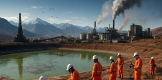 Редкоземельные металлы. Изображение нейросети