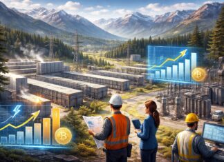 Майнинг в Хакасии. Изображение нейросети