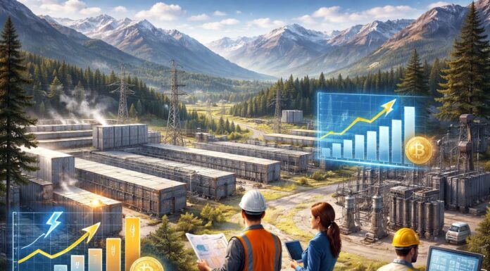 Майнинг в Хакасии. Изображение нейросети