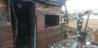 Шесть пожаров потушили в Хакасии за сутки Фото МЧС