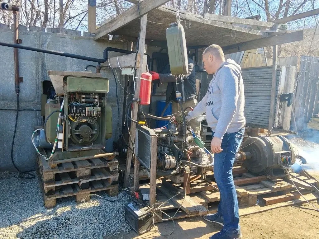 Демонстрация установки генерации угля в газ. Фото pulse19.ru