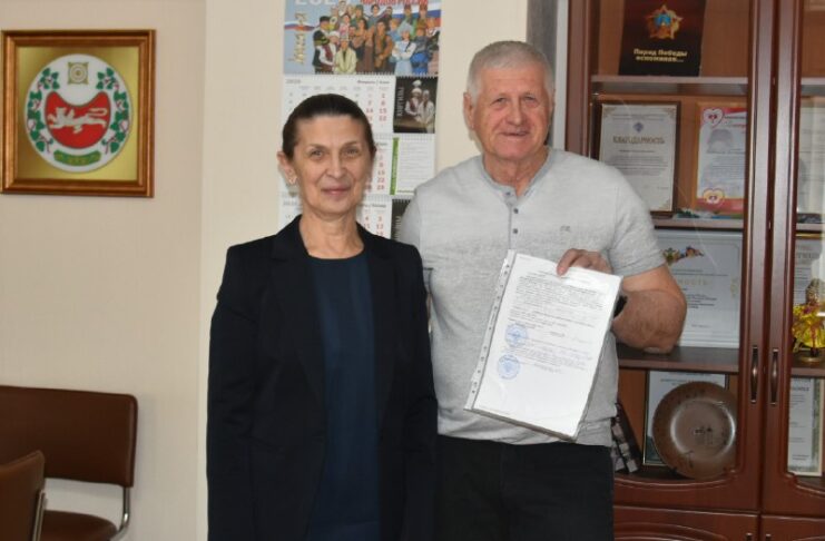 В Хакасии участнику ликвидации Чернобыльской аварии выдали сертификат на жильё Изображение из телеграм-канала Минтранс РХ