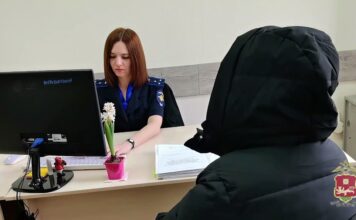 Кадр съемки МВД