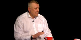 Алексей Николаюк. Кадр съемки ВГТРК