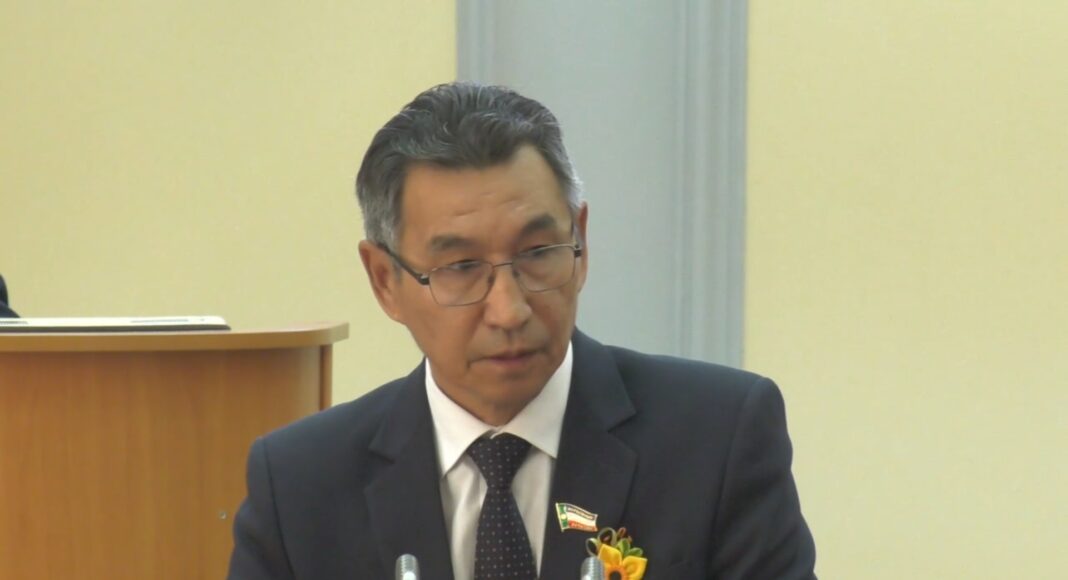 Александр Миягашев. Кадр трансляции сессии ВС РХ