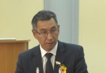 Александр Миягашев. Кадр трансляции сессии ВС РХ