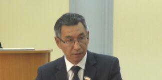 Александр Миягашев. Кадр трансляции сессии ВС РХ