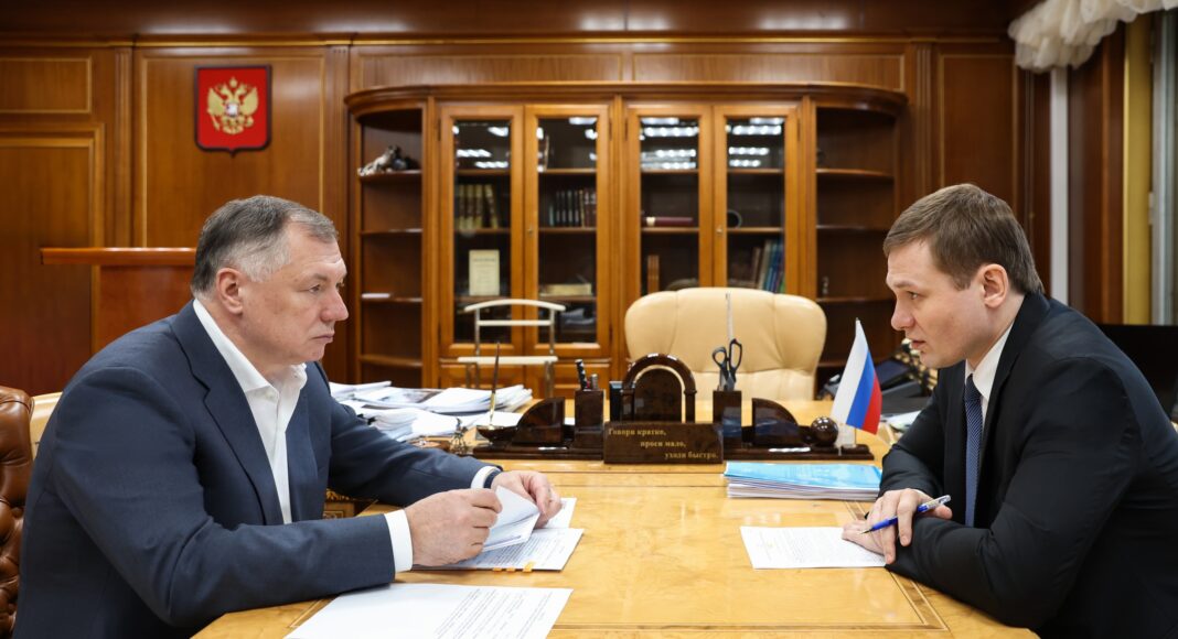 Марат Хуснуллин и Валентин Коновалов