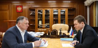 Марат Хуснуллин и Валентин Коновалов