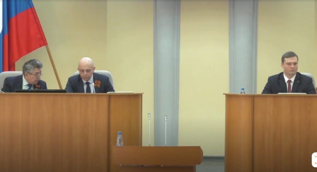 Сергей Сокол на сессии ВС. Скрин трансляции