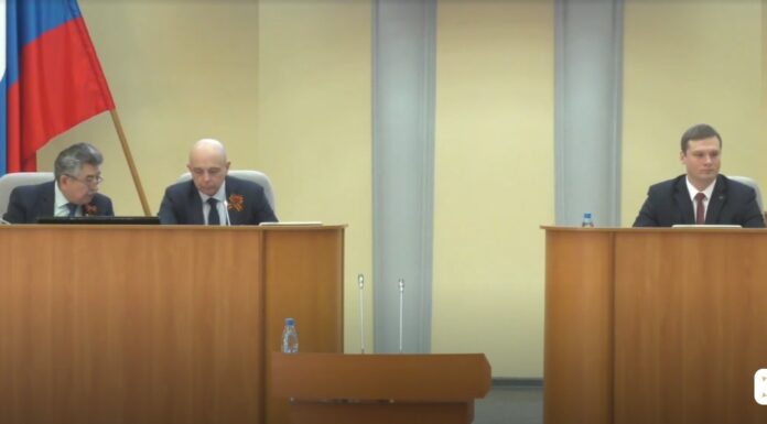 Сергей Сокол на сессии ВС. Скрин трансляции