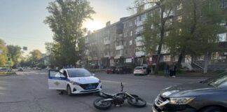В Абакане подростки на питбайке попали в ДТП Фото Госавтоинспекции