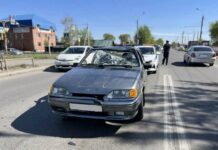 В Абакане бесправник сбил ребенка на велосипеде Фото Госавтоинспекции