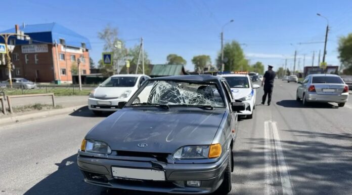 В Абакане бесправник сбил ребенка на велосипеде Фото Госавтоинспекции