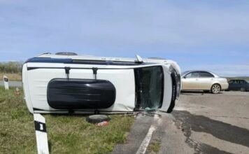 Три ребенка пострадали в ДТП в Бейском районе Фото Госавтоинспекции