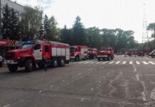 В здании правительства Хакасии потушили пожар Фото МЧС