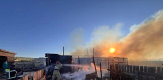 14 пожаров потушили в Хакасии за выходные Фото МЧС