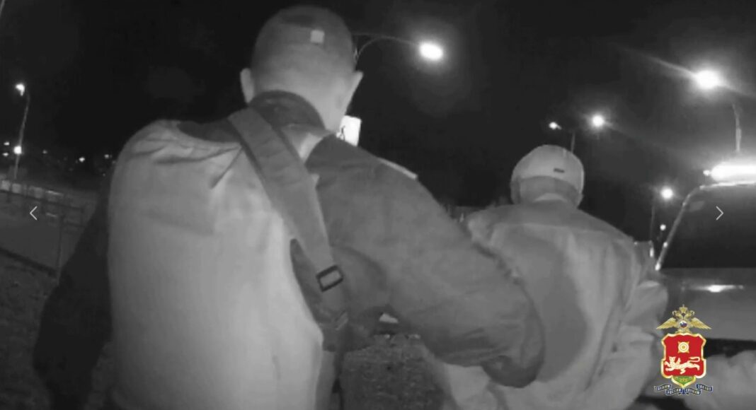 Кадр съемки МВД Кадр съемки МВД