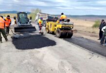 Орджоникидзевское ДРСУ начало работы на автодороге Копьёво — Сарала