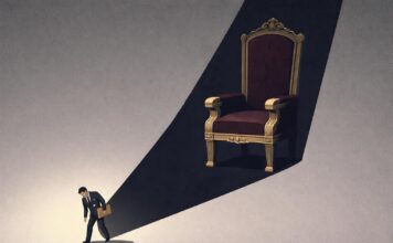 Тень власти. Изображение нейросети