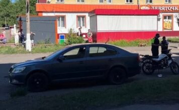 В Черногорске в ДТП пострадала 16-летняя мотоциклистка Фото Госавтоинспекции