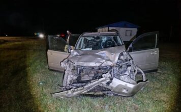 Две девушки пострадали в ДТП в Усть-Абаканском районе Фото Госавтоинспекции