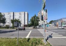 10-летний велосипедист попал под машину в Абакане Фото Госавтоинспекции