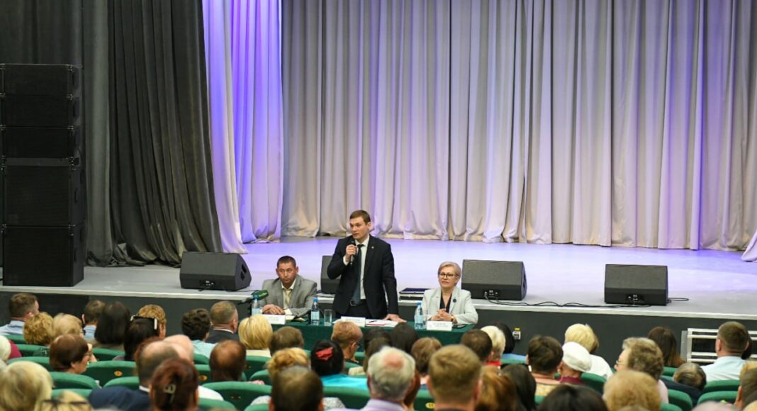 Встреча в Расцвете. Фото из телеграм-канала Валентина Коновалова