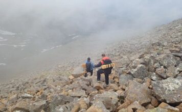 Двоих туристов искали спасатели в районе Боруса Фото со страницы КГКУ «Спасатель»