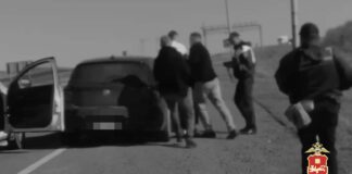 Кадр съемки МВД