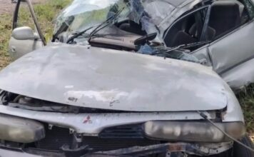 Водитель погиб в ДТП в Усть-Абаканском районе Кадр съемки ГАИ