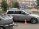 5-летний ребенок на самокате попал под машину в Абакане Фото Госавтоинспекции