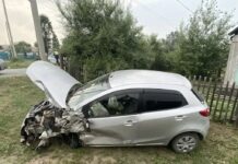 В Ширинском районе непредоставление преимущества стало причиной ДТП Фото Госавтоинспекции