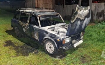 Горел автомобиль — за сутки в Хакасии зарегистрирован один пожар Фото МЧС