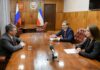 Глава Хакасии встретился с заместителем полпреда Фото со страницы главы РХ