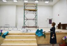 Ремонт главного культурного центра Усть-Абакана вышел на финишную прямую Фото со страницы Нины Леонченко