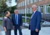 Депутат Госдумы Шульгинов посетил Черногорск Елена Гопина, Николай Шульгинов, Анатолий Бутенко. Фото со страницы главы Черногорска