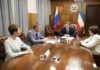 Глава Хакасии встретился с представителями Счетной палаты РФ и Контрольно-счётной палаты РХ Фото со страницы главы РХ