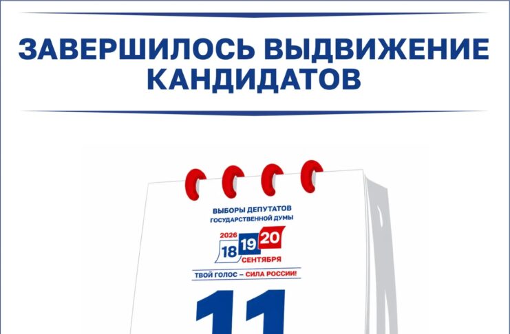 На выборах депутатов Госдумы завершилось выдвижение кандидатов Источник: Избирком РХ