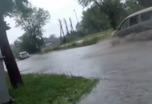 В Черногорске топит частные дома