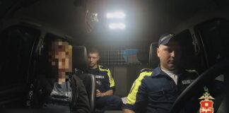 Кадр съемки МВД