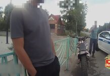 Кадр съемки МВД