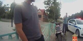 Кадр съемки МВД