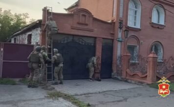 Кадр съемки МВД