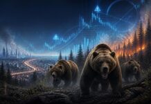 Аналитика. Медведи. Пожары. Изображение нейросети