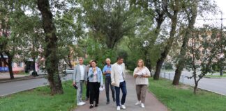 Проспект Ленина в Абакане благоустроят с помощью федерального финансирования Фото: Абакан.рф